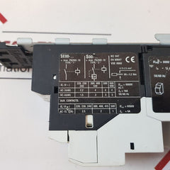 Klockner moeller pkzm0-1,6 motor starter se00-11-pkz0 with contactor