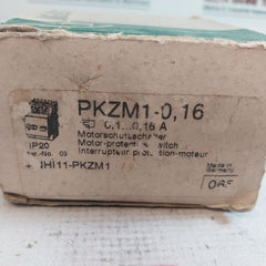 Klockner Moeller Pkzm1-0,16 Motor-protection Switch Ip20