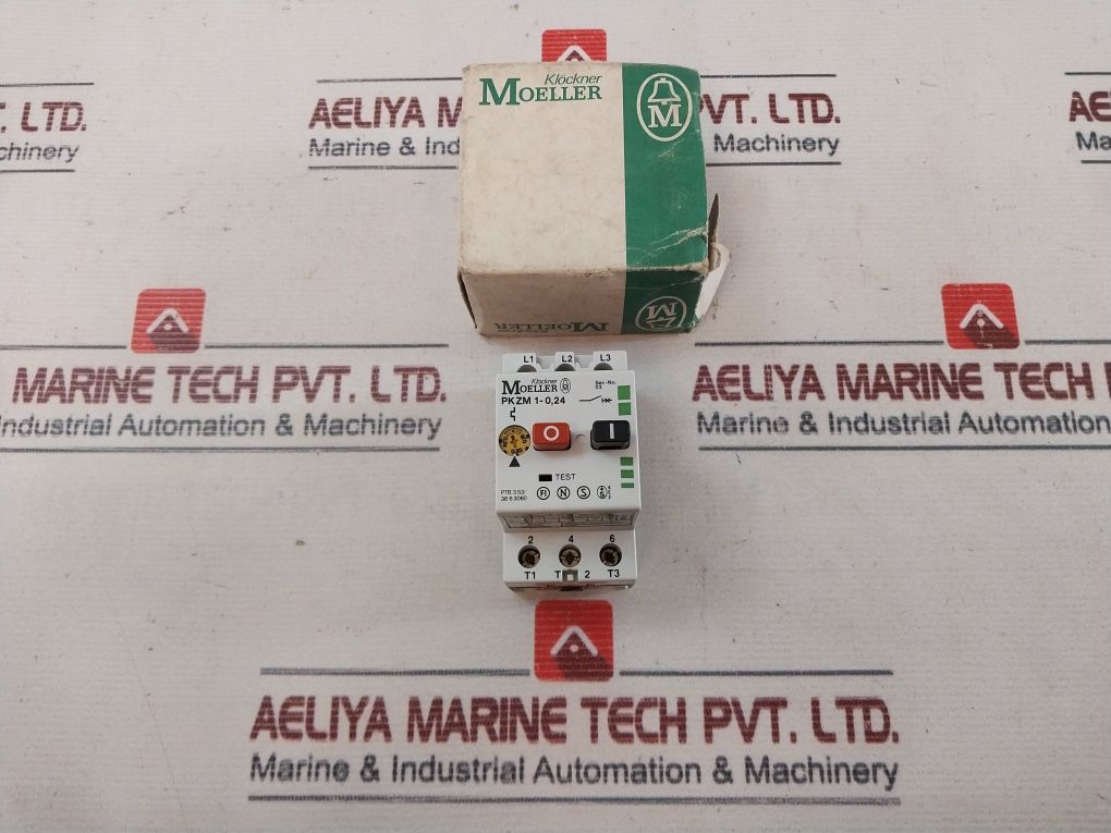 Klockner Moeller Pkzm 1-0,24 Thermal Magnetic Circuit Breaker 50/60Hz