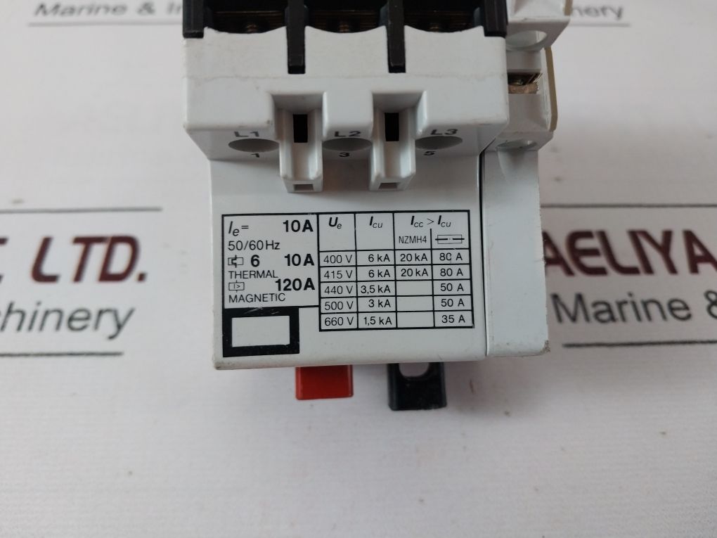Klockner Moeller Pkzm 1-10 Manual Motor Starter Protector Nhi 10