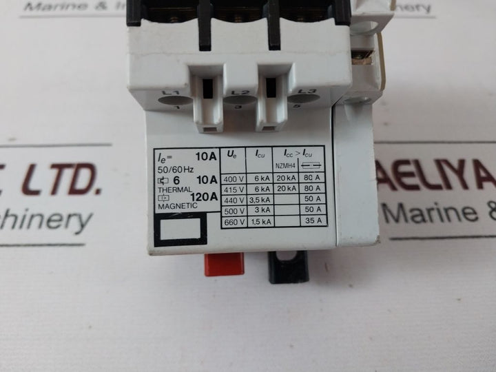 Klockner Moeller Pkzm 1-10 Manual Motor Starter Protector Nhi 10