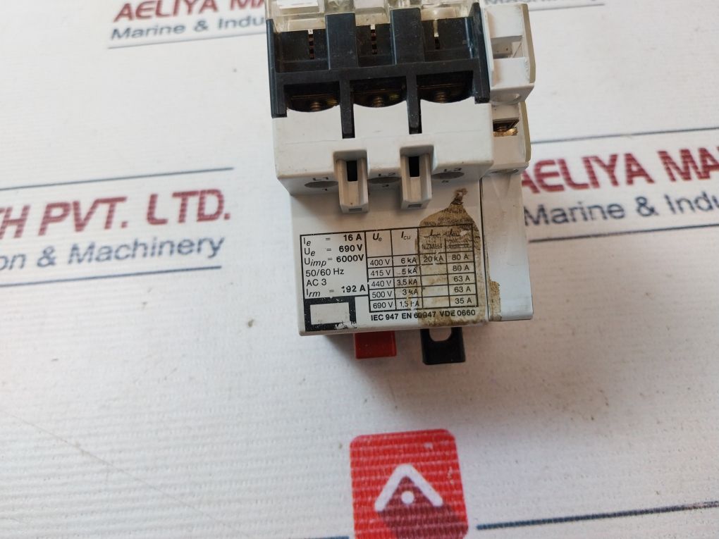 Klockner Moeller Pkzm 1-16 Manual Motor Starter