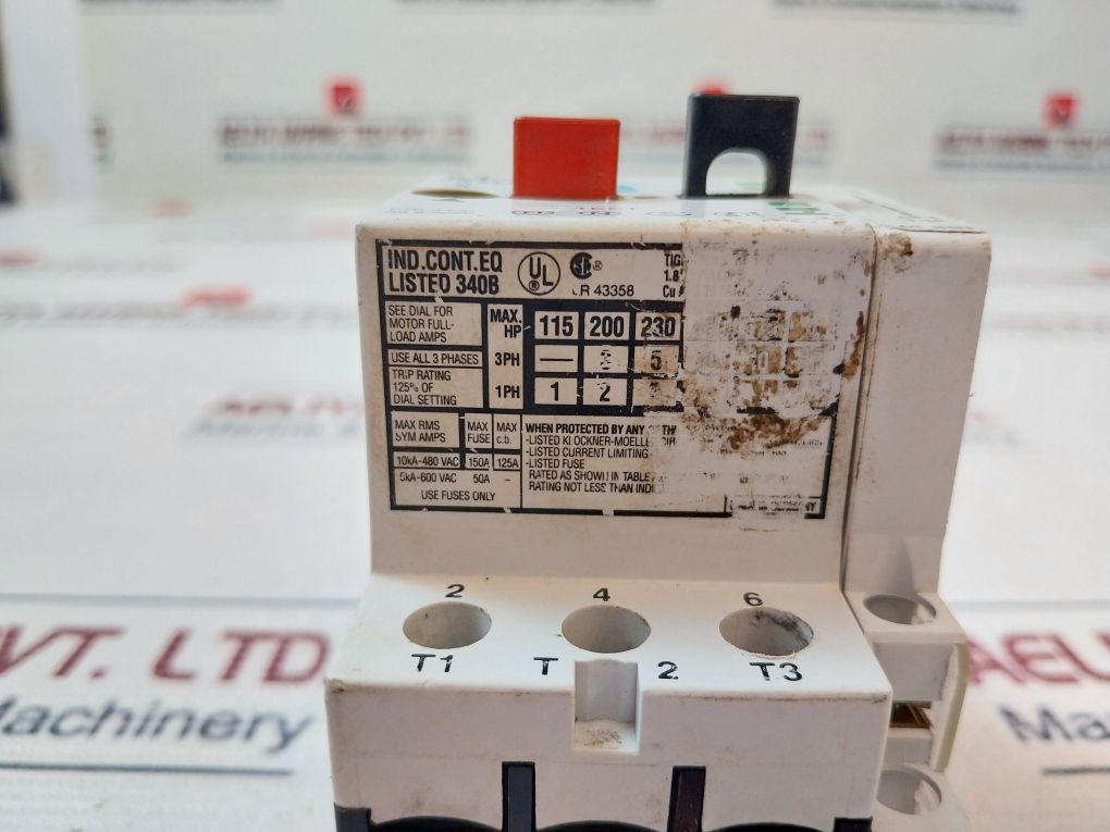 Klockner Moeller Pkzm 1-16 Manual Motor Starter