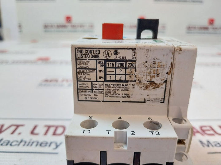 Klockner Moeller Pkzm 1-16 Manual Motor Starter