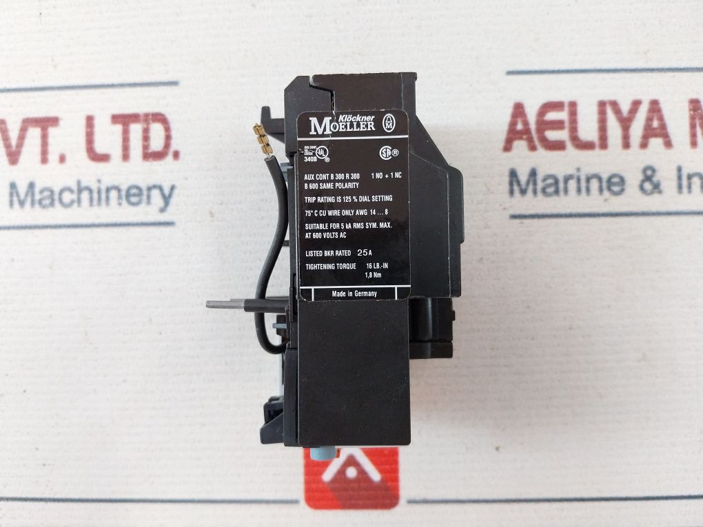 Klockner Moeller Z00-6 Thermal Overload Relay 6000 V