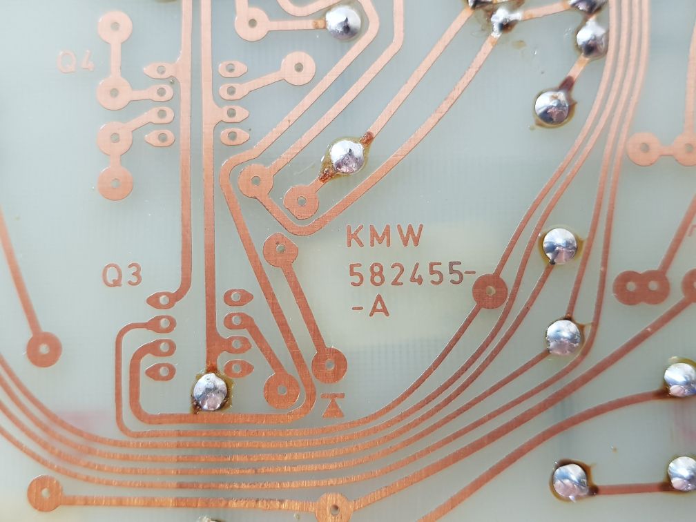 Kmw 582455-a Pcb Card