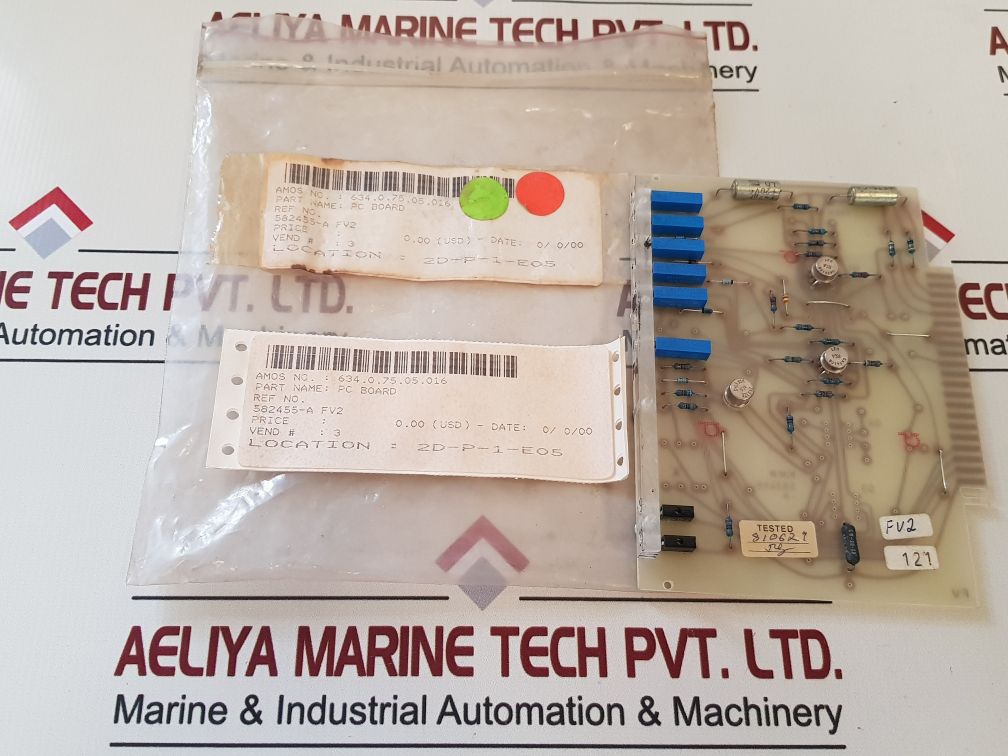 Kmw 582455-a Pc Board 634.0.75.05.016