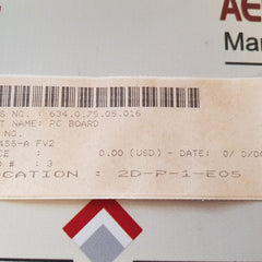 Kmw 582455-a Pcb Card