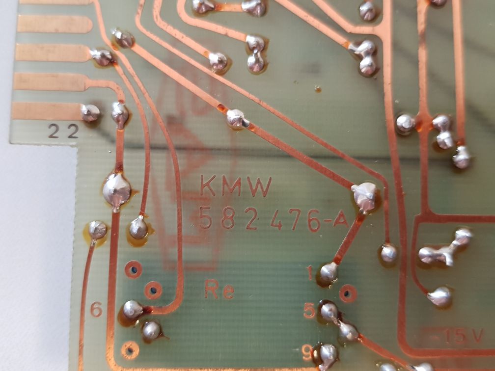 Kmw 582476-a Pcb Card