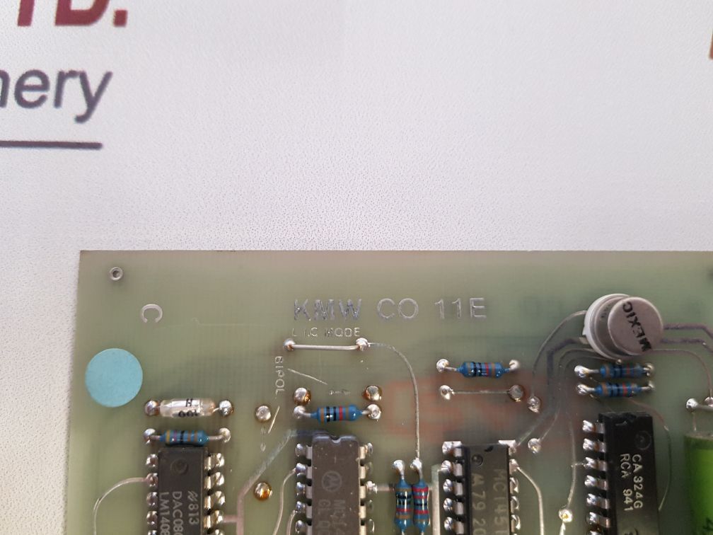 Kmw Co 11E Pcb Card