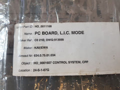 Kmw Co 21E L.I.C. Mode Pcb Card