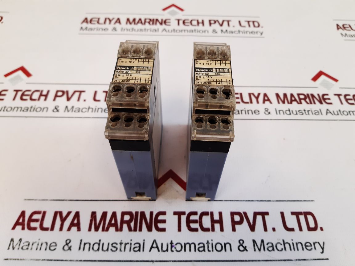 Knick 6310 A2 336 Isolation Amplifier 24 V AcDc
