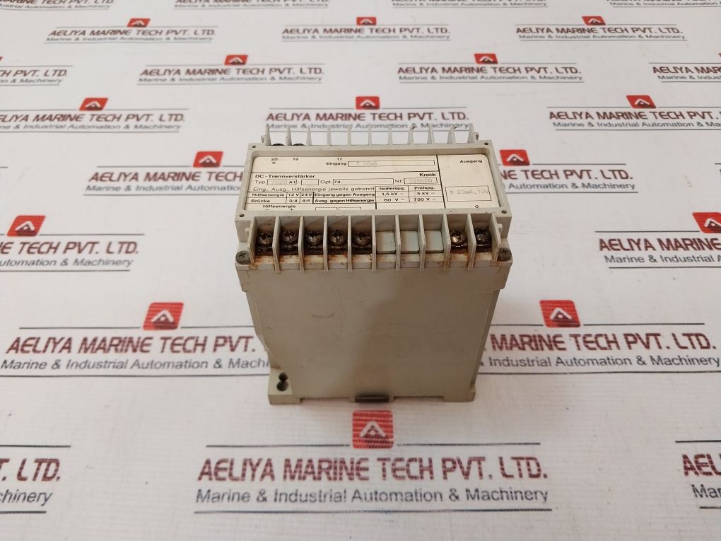 Knick 7820 A1 Dc Isolating Amplifier 12V 24V