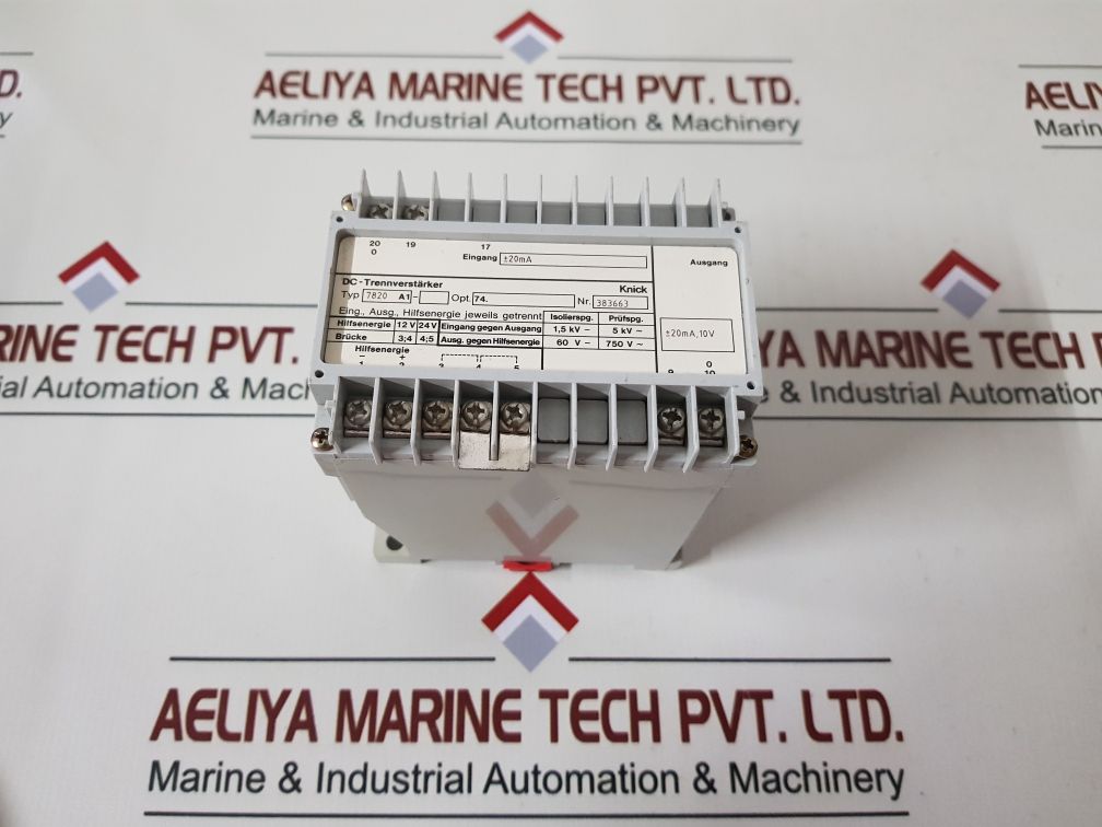 Knick 7820 A1 Dc-isolating Amplifier