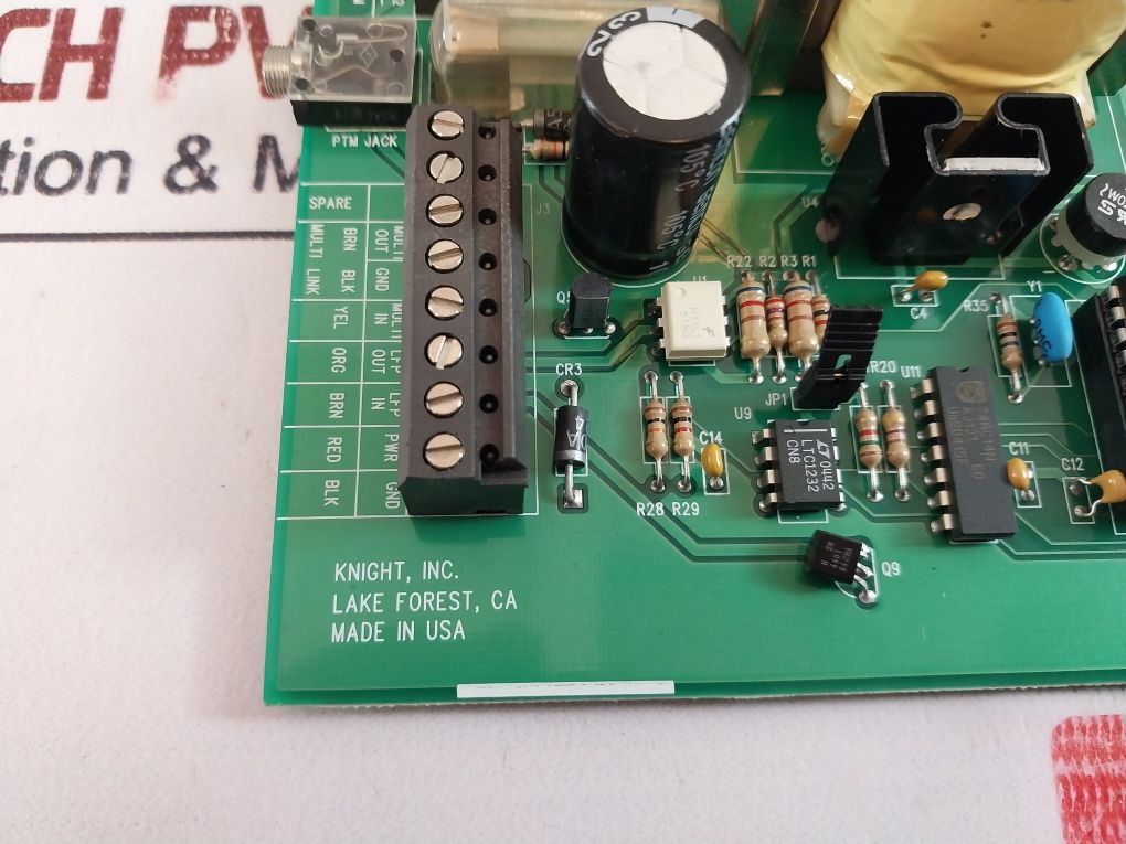 Knight Pob-6000 Tr-5000B Printed Circuit Board 2000813 05 31