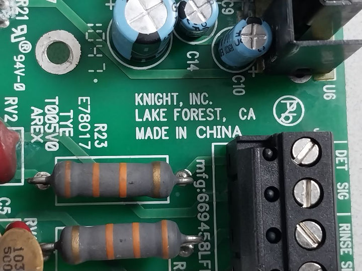 Knight T005V0 Pcb Card 0300948 Rev. B Ver: 3.7