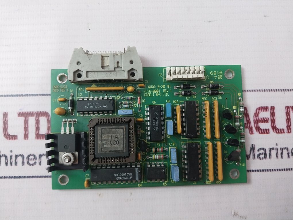 Kobelt 6525-0001 Rev. 1 Pcb Card