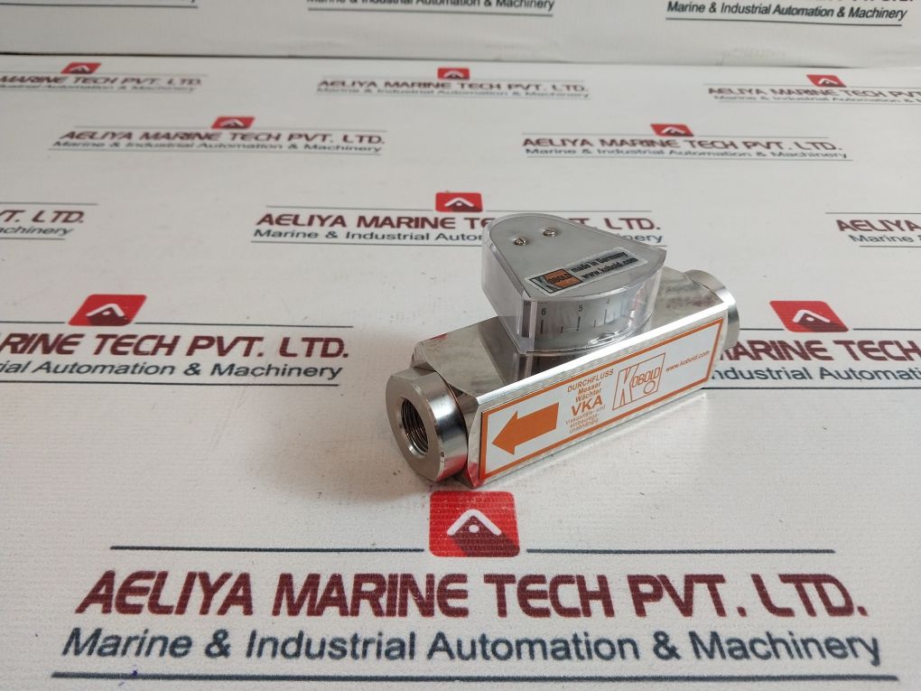 Kobold Vka-210400R15R 2-6 I/Min Compensated Flow Meter