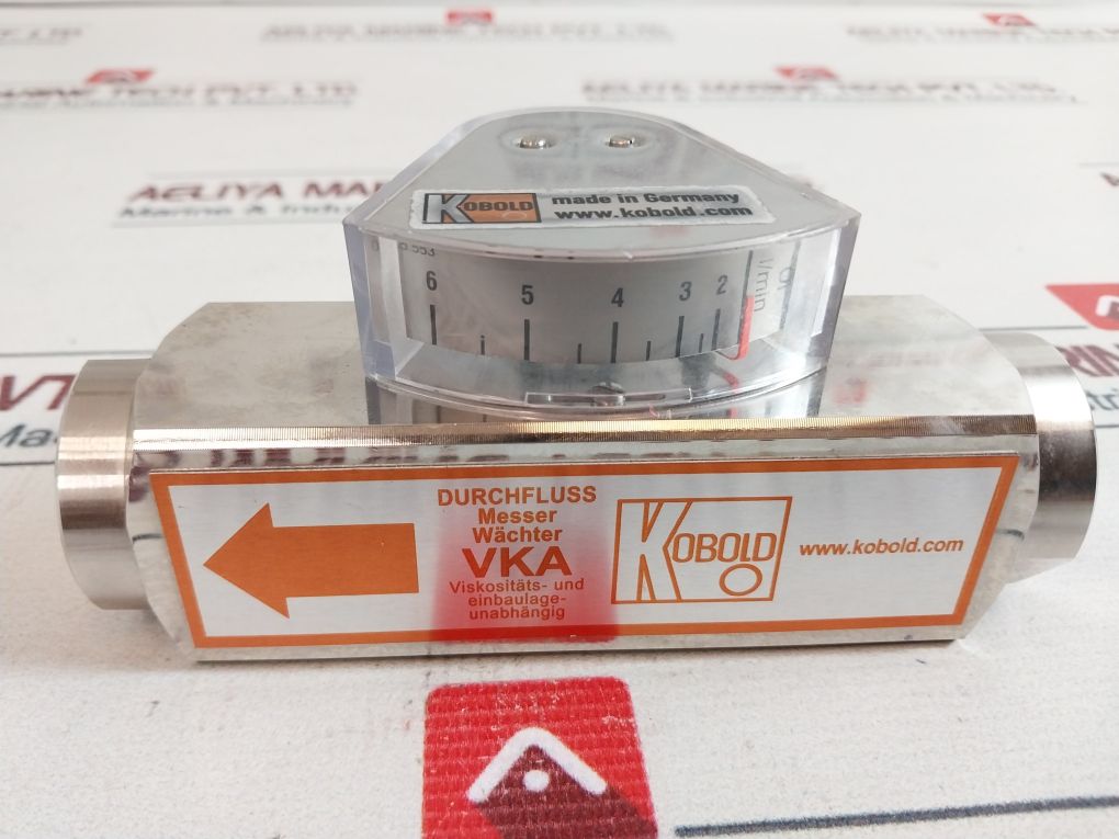 Kobold Vka-210400R15R 2-6 I/Min Compensated Flow Meter