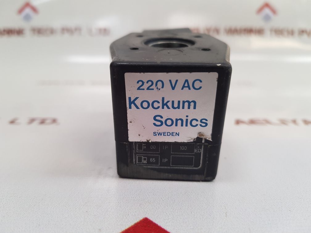 Kockum Sonics 220 Vac Solenoid Coil