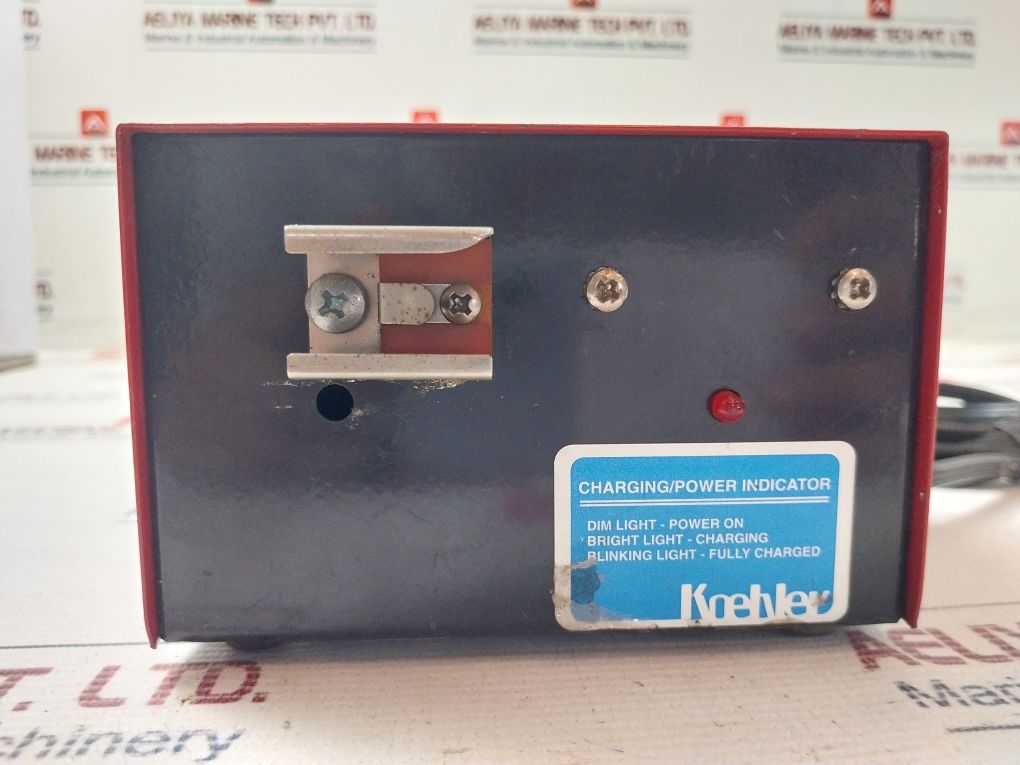 Koehler 2200P-g1 Battery Charging System 120Vac