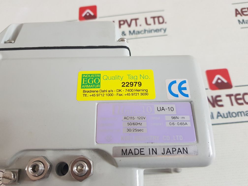 Koei Industry Ua-10 Electric Valve Actuator Ac115-120V
