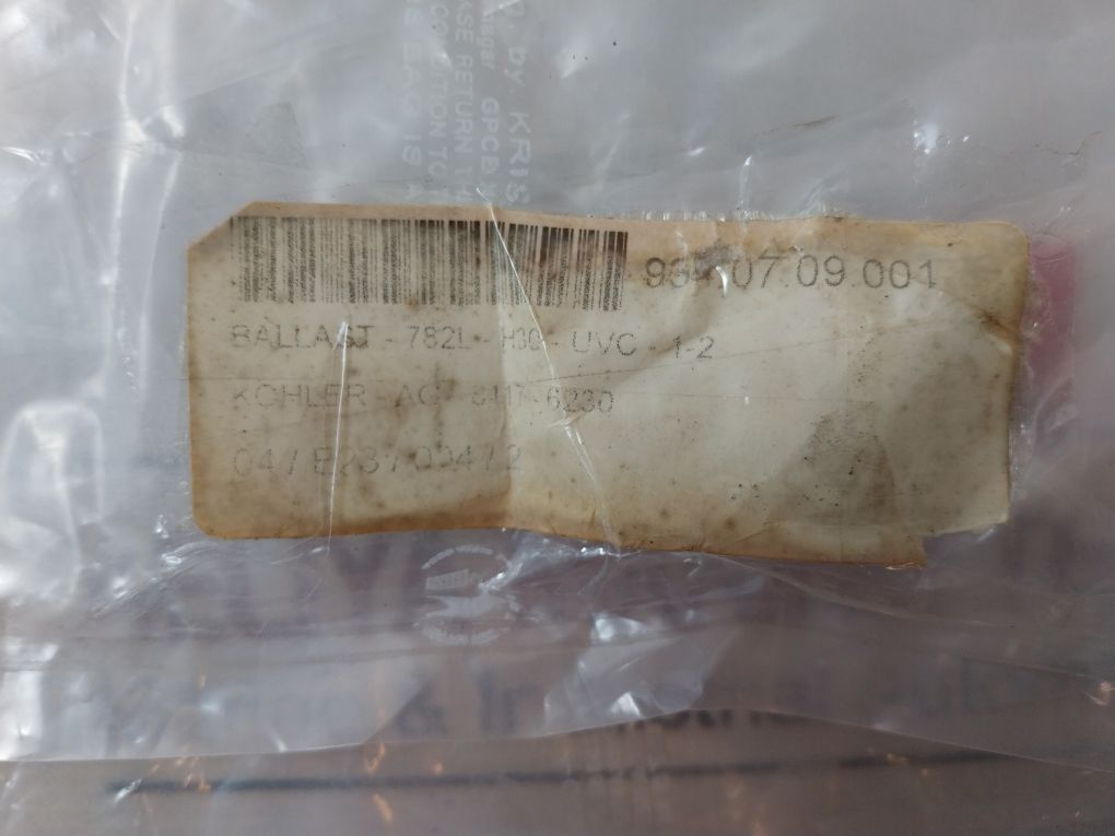 Kohler L6230 Ballast 893-03-16-001 220V 60Hz