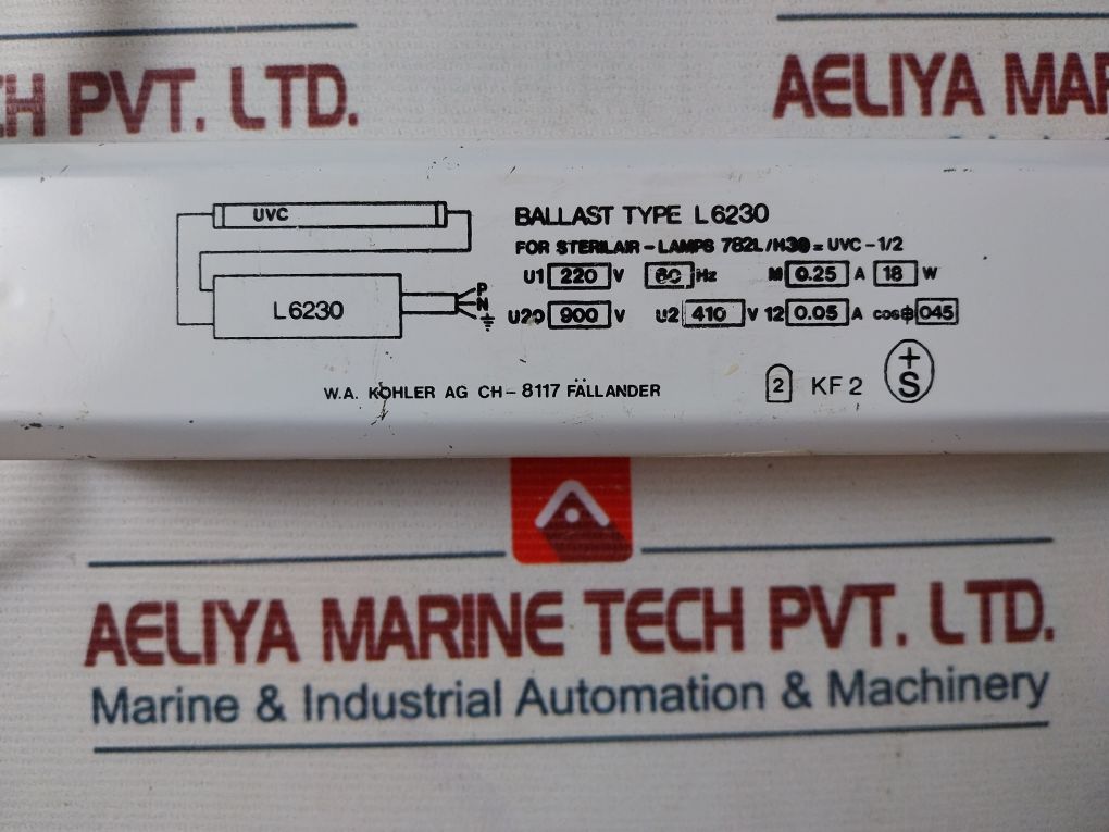 Kohler L6230 Ballast 893-03-16-001 220V 60Hz