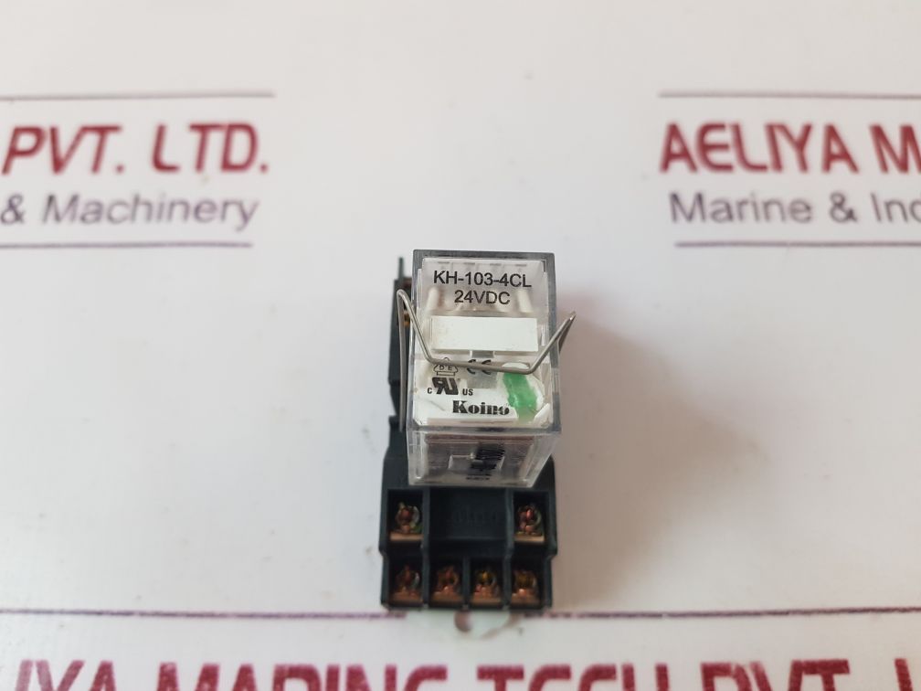 Koino Kh-103-4Cl Relay With Base 24Vdc