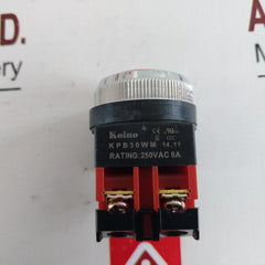Koino Kpb30Wm Pushbutton Switch 250Vac 6A