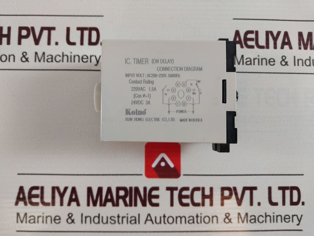Koino Ktm-1 Ic Timer (On Delay) 0-12 Sec