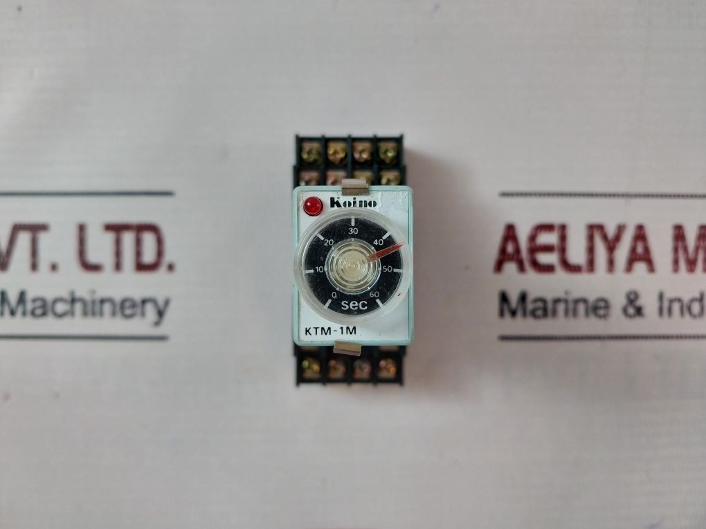Koino Ktm-1M Timing Relay With Socket Ac220V