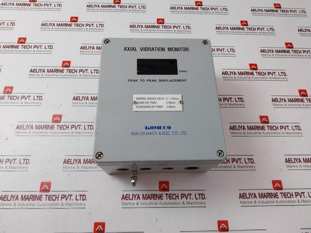 Komeco Avm-km30-01 Axial Vibration Monitor 24Vdc – Aeliya Marine Tech