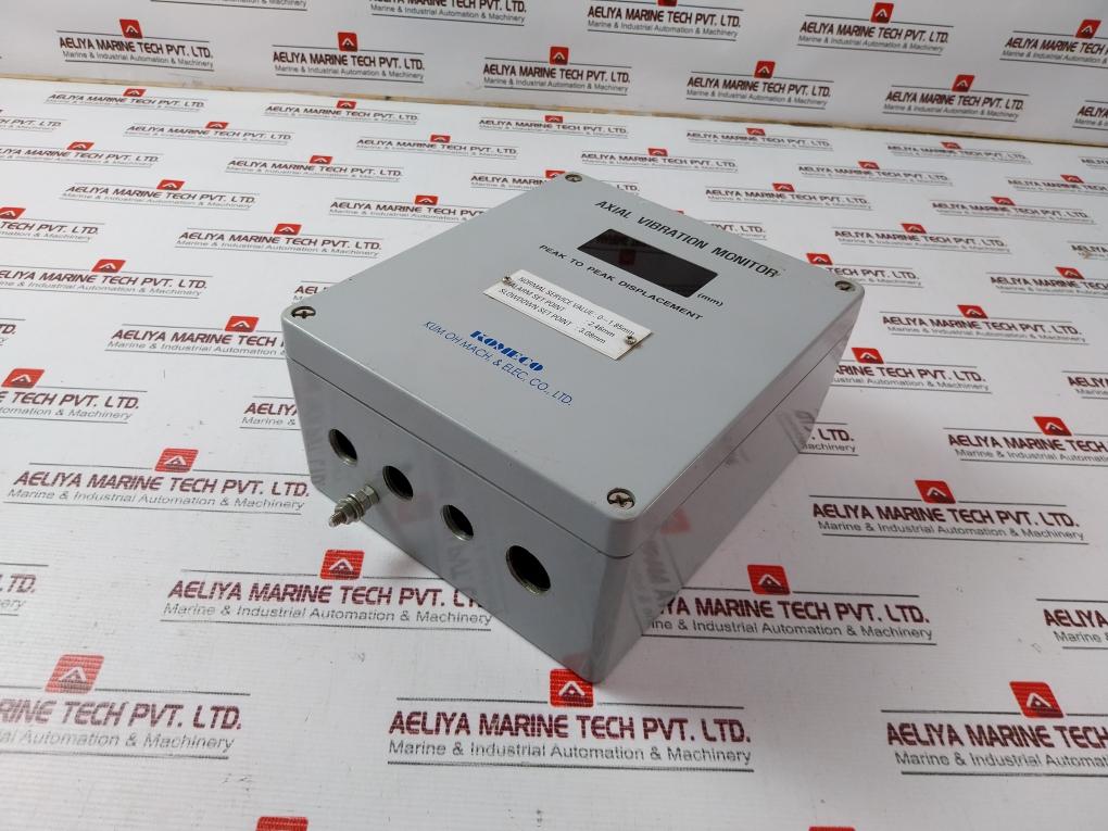Komeco Avm-km30-01 Axial Vibration Monitor 24Vdc