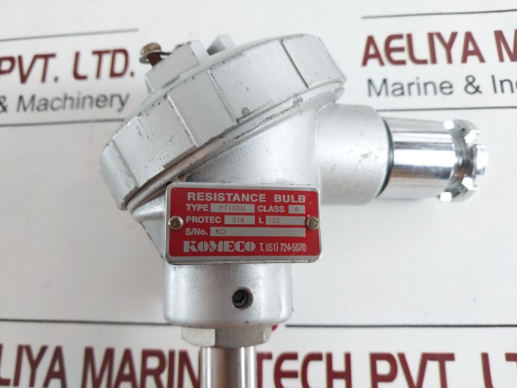 Komeco Pt100Ohm Class: A Resistance Bulb