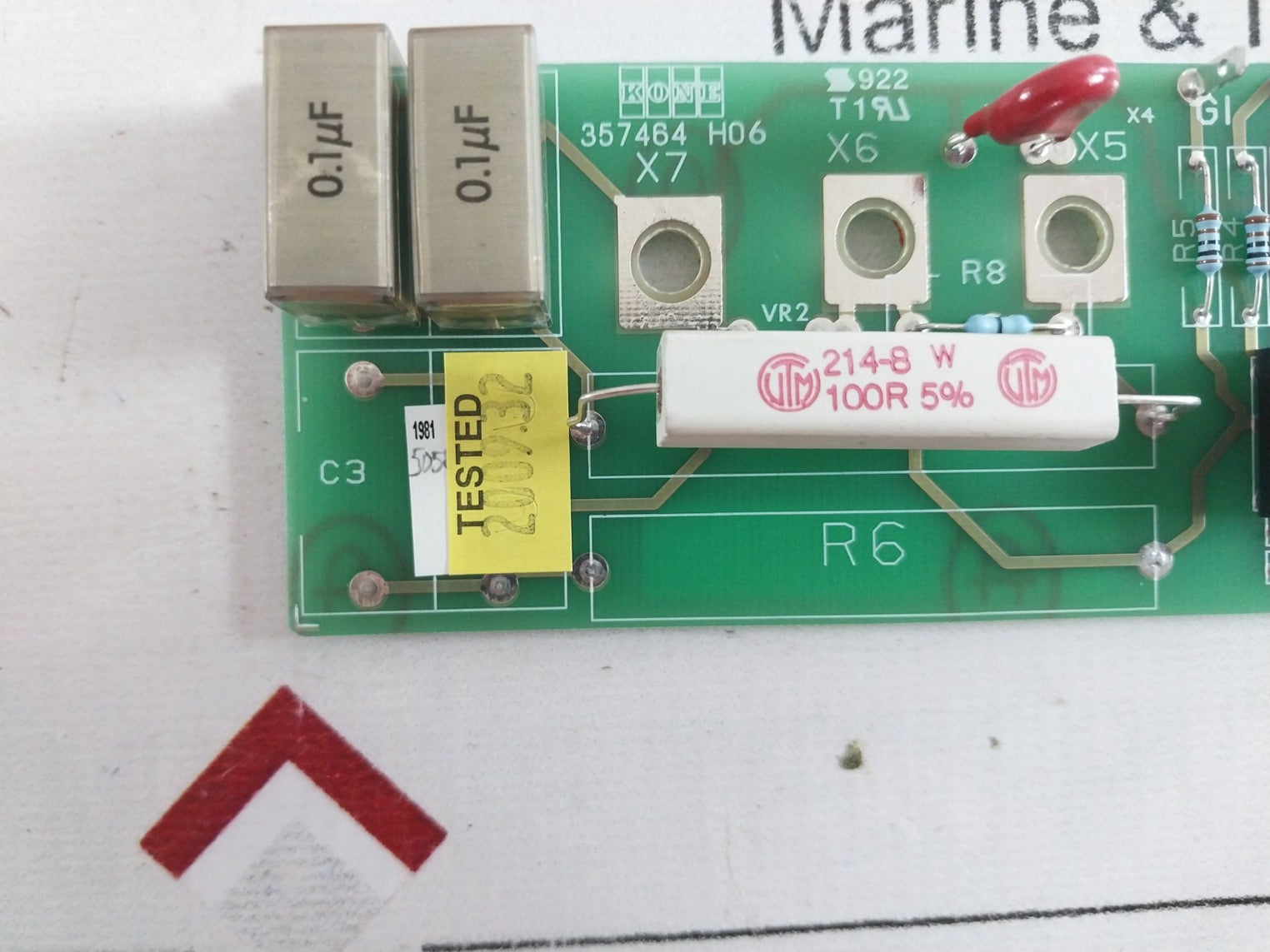 Kone 357464 H06 Pcb Card 357471G01