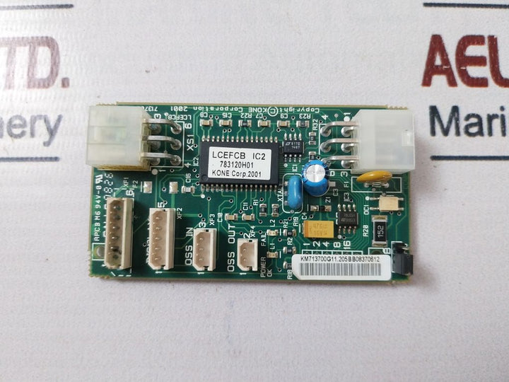 Kone 783120H01 Printed Circuit Board