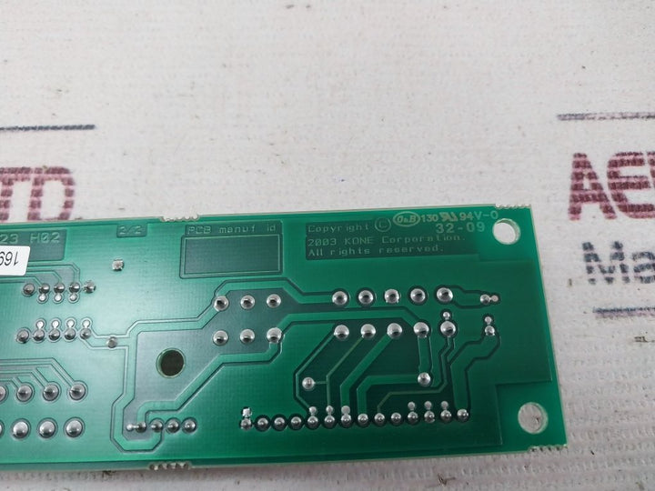 Kone 824623 H02 Board