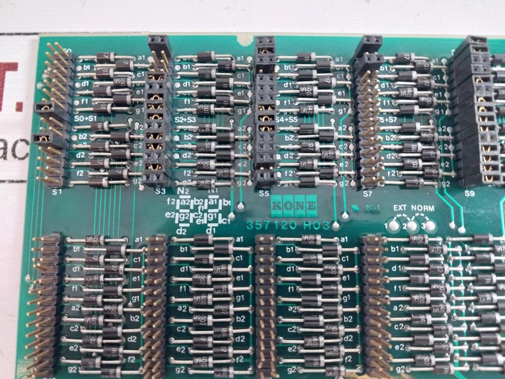 Kone 375404G02 Pc-board Digital Letter Board 357120 H03