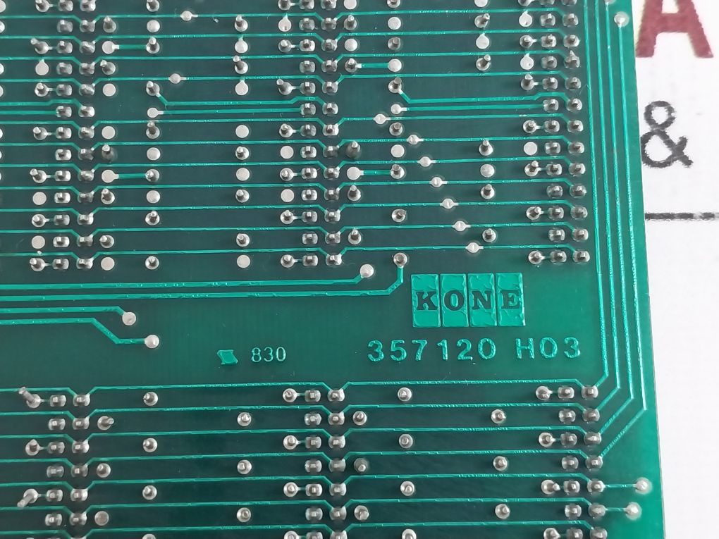 Kone 375404G02 Pc-board Digital Letter Board 357120 H03
