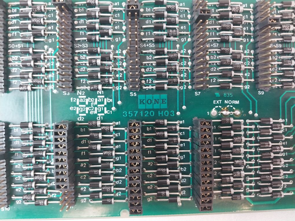 Kone 375404G02 Pc-board Digital Letter Board 357120 H03