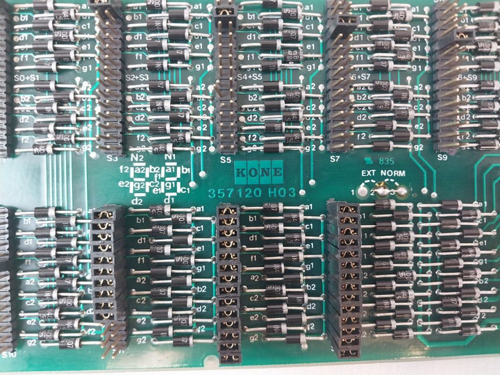 Kone 375404G02 Pc-board Digital Letter Board 357120 H03