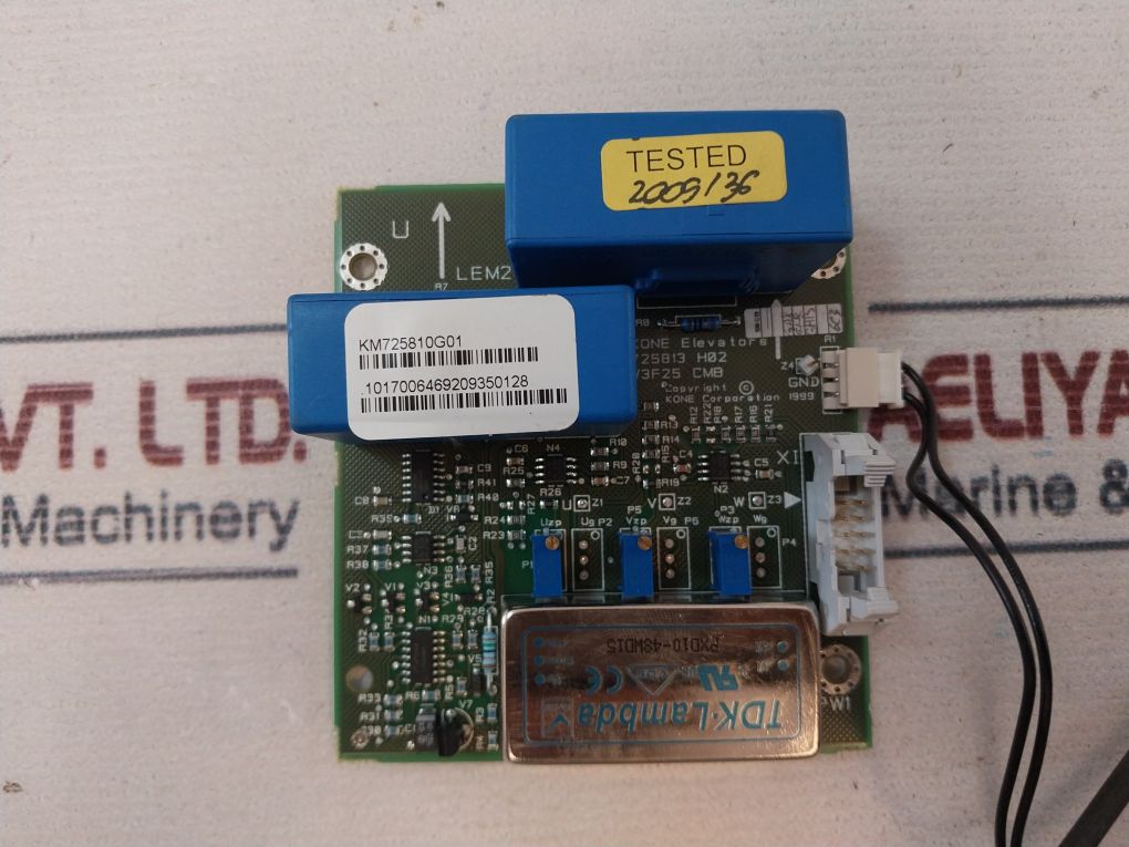 Kone Km725810G01 Current Measurement Board