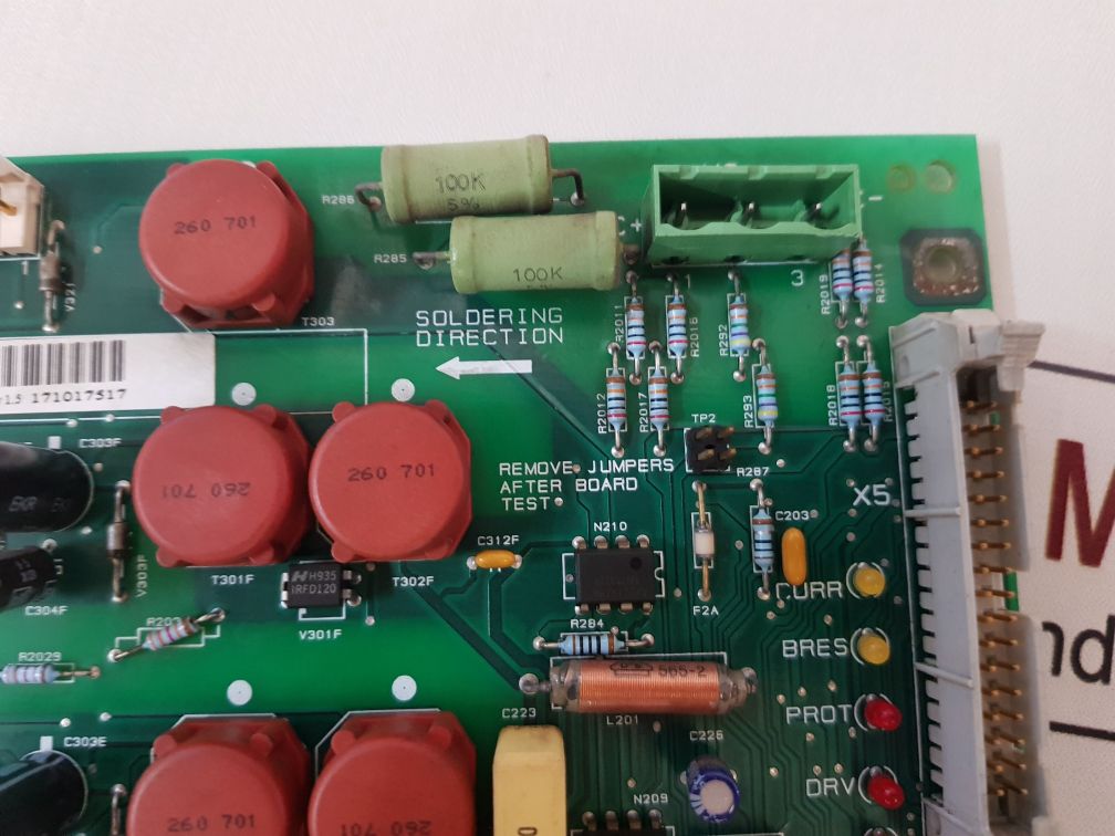 Kone V3F20 Inverter Board 472982 H05 Rev 1.5