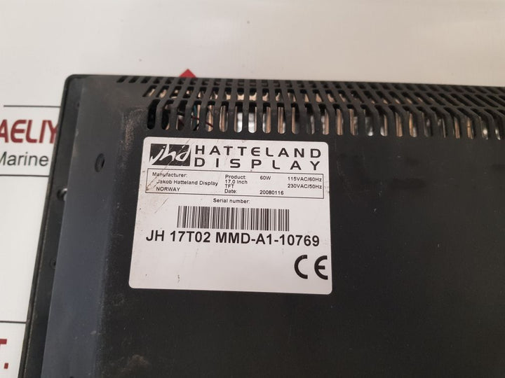 Kongsberg 17,0 Inch Tft Jakob Hatteland Display