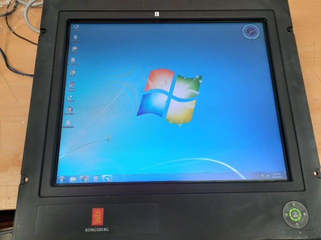 Kongsberg 19 Inch Tft Hatteland Display