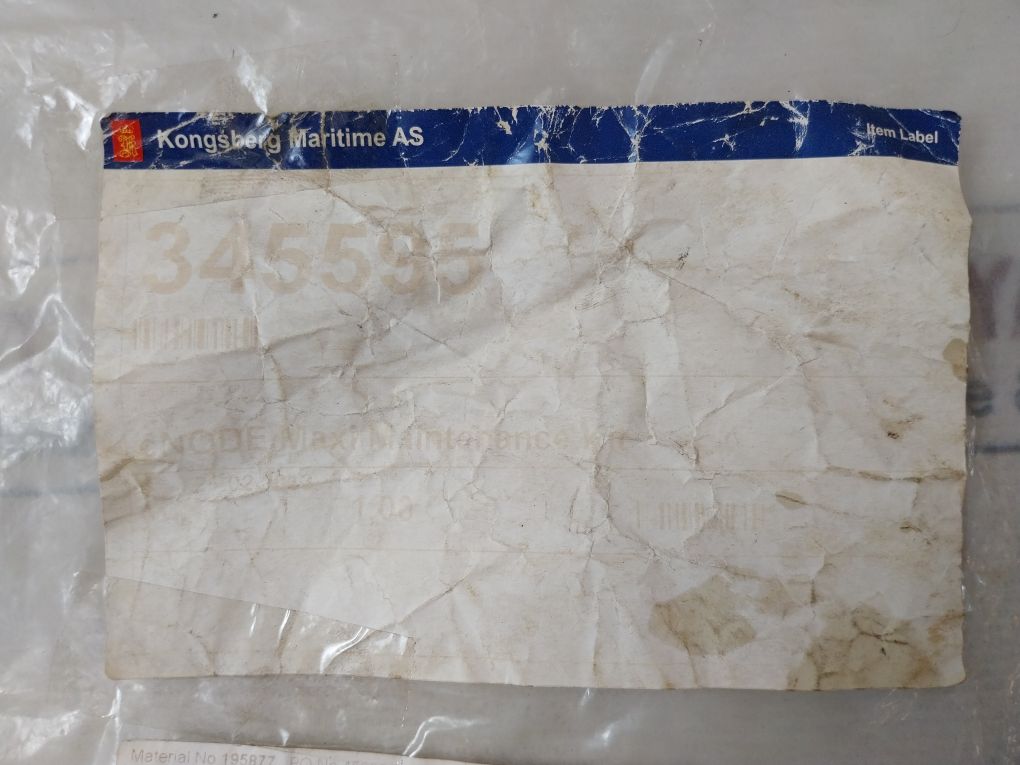 Kongsberg 345595 Cnode Maxi Maintenance Transponder Kit