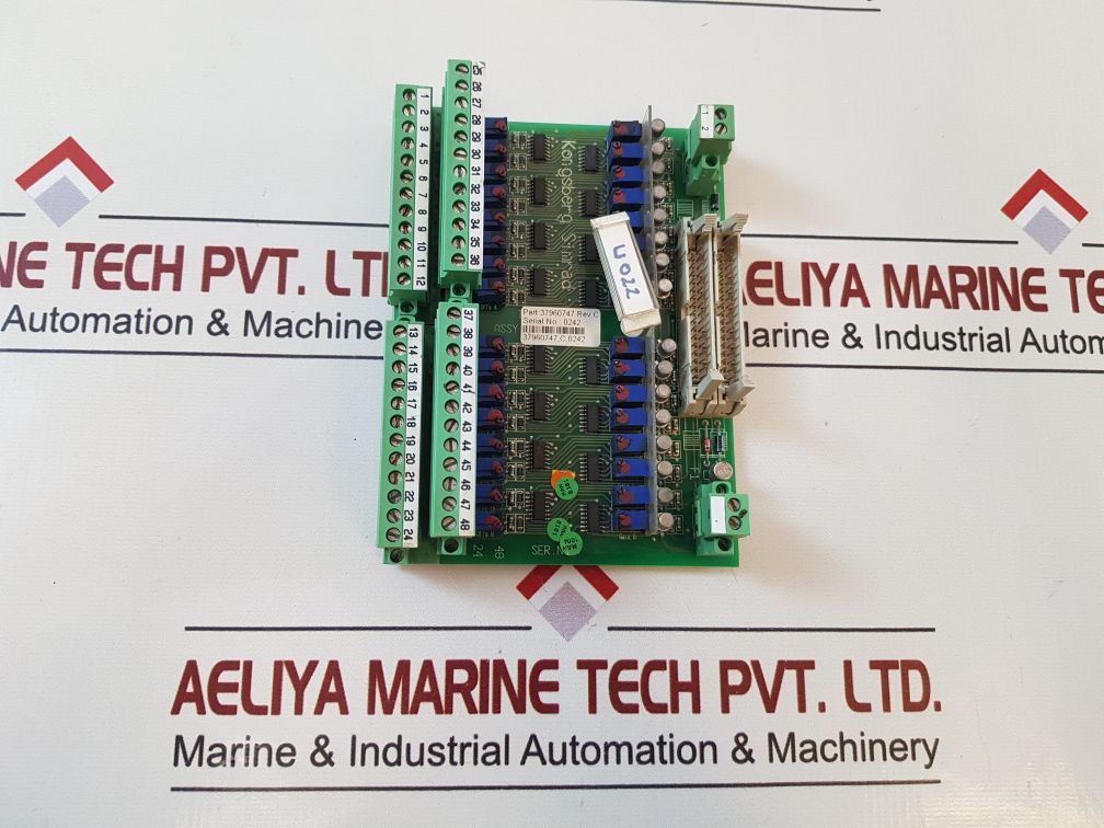 Kongsberg 37960747 Rev. C Pcb Card
