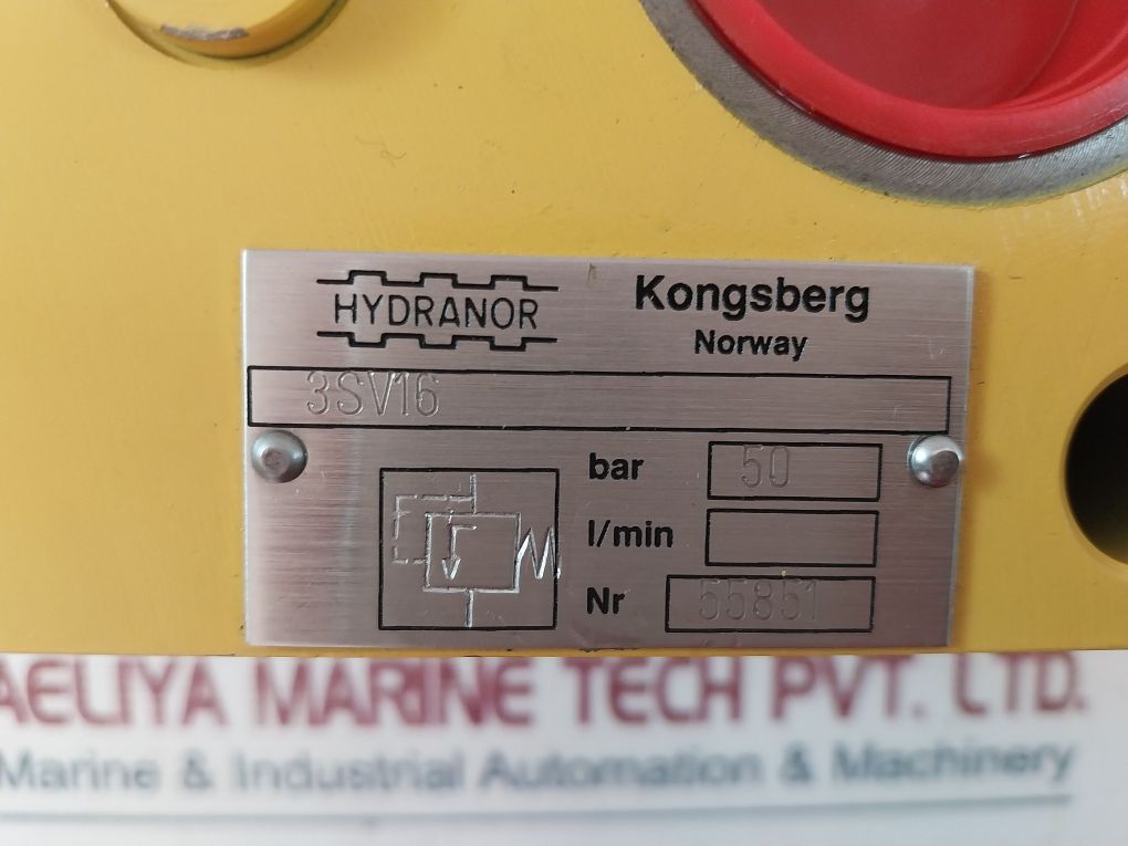 Kongsberg 3Sv16 Safety Valve Hydranor