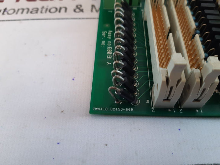 Kongsberg 600191 Rev. A Interface Circuit Tbair-4